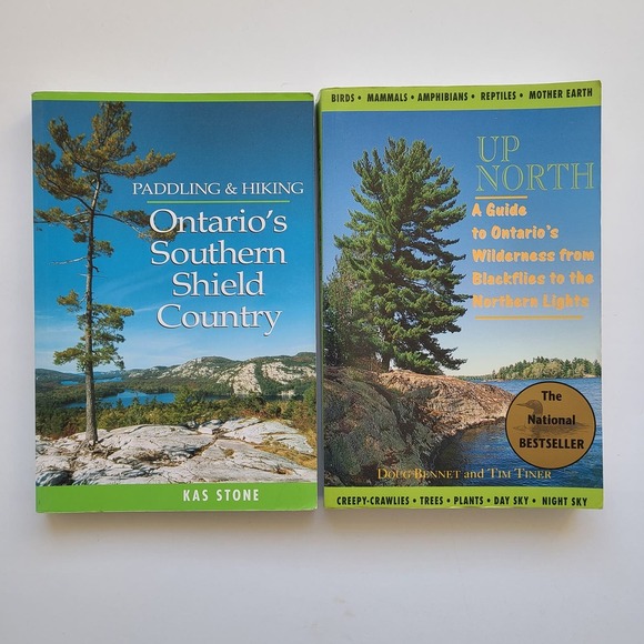 5/$12 - 2 Guide Books Ontarios Canada Paddling Hiking Ontario's Southern Shield - Picture 2 of 12